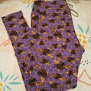 Lularoe TC Leggings Bees